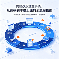 梧州建站-网站改版注意事项：从调研到平稳上线的全流程指南
