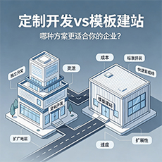梧州建站-定制开发vs模板建站：哪种方案更适合你的企业？