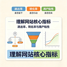 梧州建站-理解网站核心指标:跳出率、转化率与用户粘性