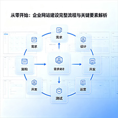 梧州建站-从零开始：企业网站建设完整流程与关键要素解析